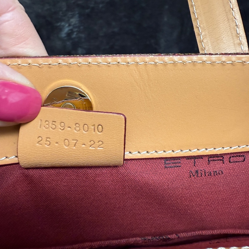 Etro Milano Paisley Tote PRISTINE - Picture 7 of 10